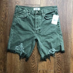 Free People Bermuda Shorts - forest